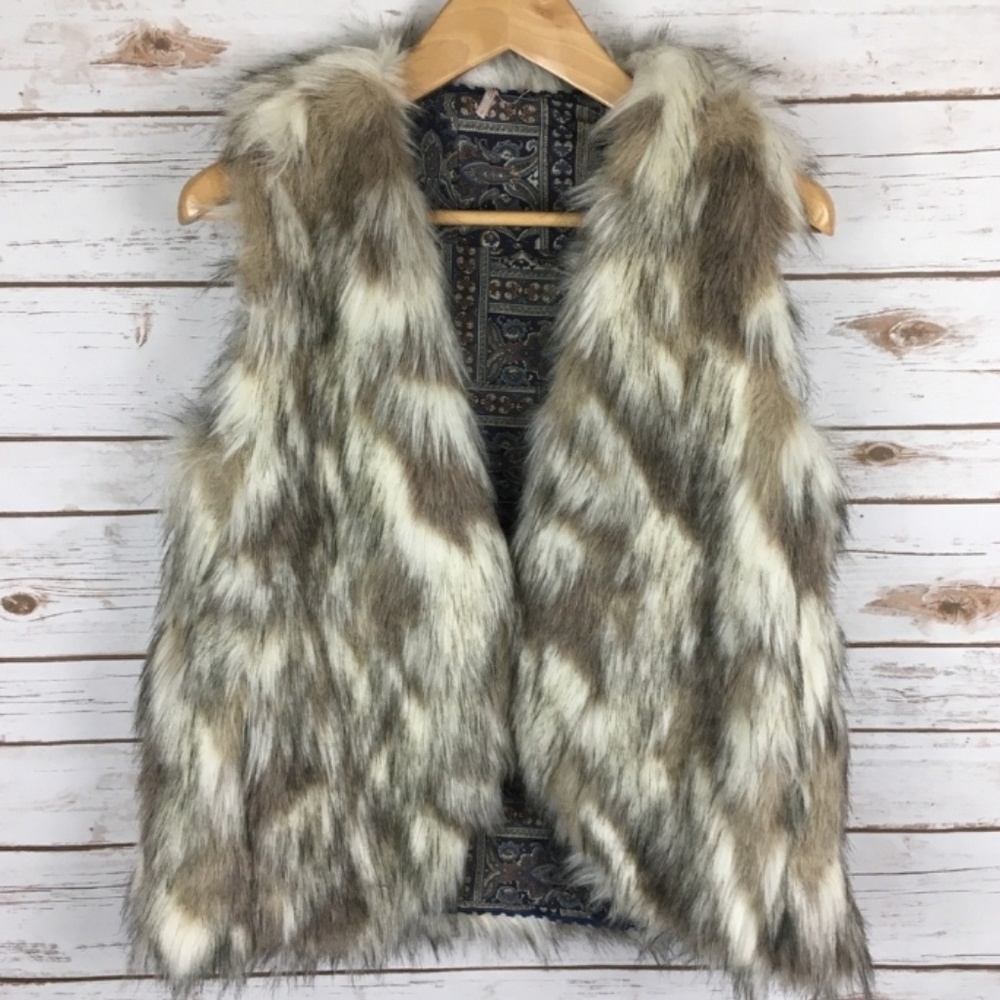 Free People Fur Vest